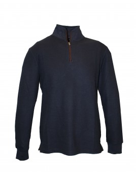 ΠΛΕΚΤΟ ΒΑΜΒΑΚΕΡΟ HALF ZIP 0220-07-33