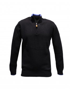 ΠΛΕΚΤΟ HALF ZIP NAVY 0220-07-18