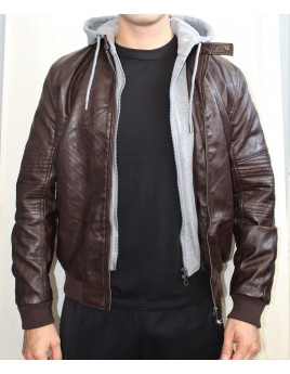 LEATHER BROWN WITH INVESTMENT 0221-05-01