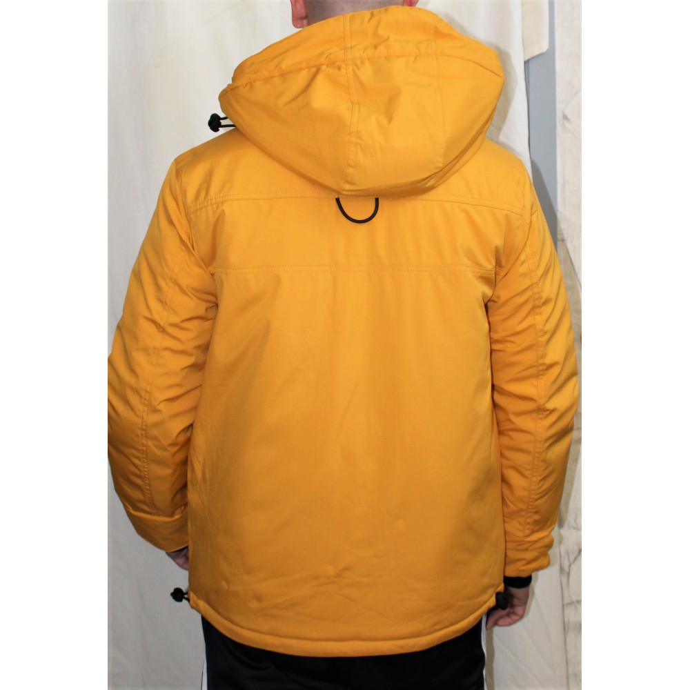 MEN'S Hooded Jacket 0221-05-02 AVAILABLE IN BLACK AND BLUE (NAVY)