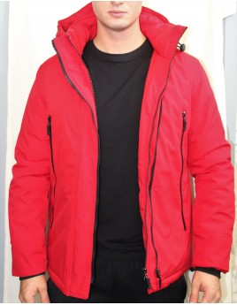 MEN'S HOOD JACKET 0221-05-05 ALSO AVAILABLE IN BLACK AND BLUE (NAVY)