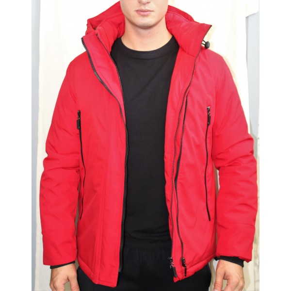 MEN'S HOOD JACKET 0221-05-05 ALSO AVAILABLE IN BLACK AND BLUE (NAVY)